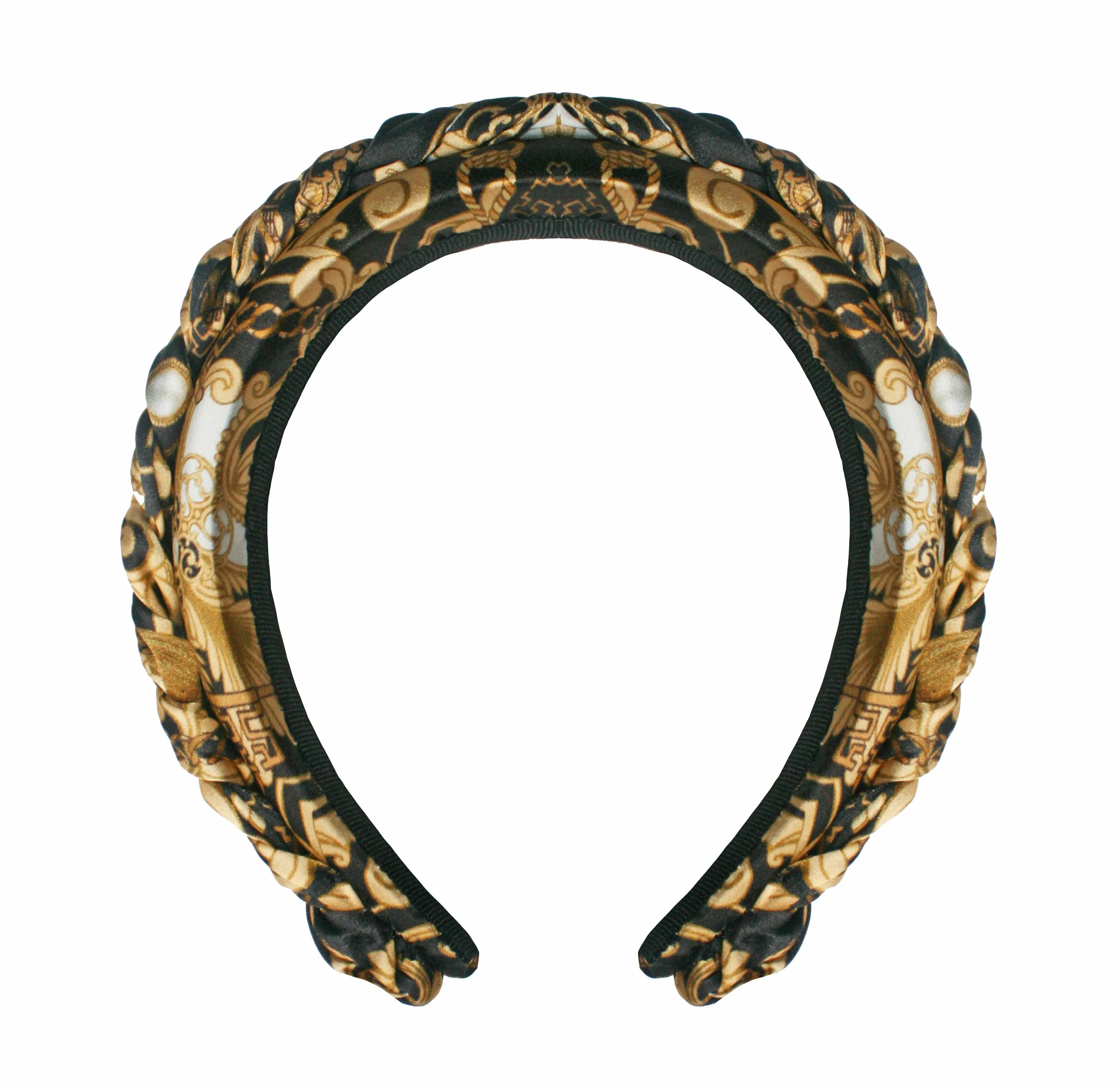 The Baroque Silk Plaited Headband