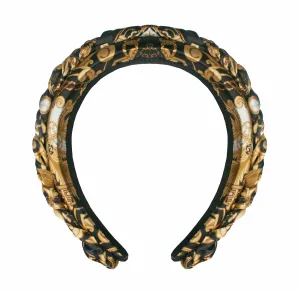 The Baroque Silk Plaited Headband