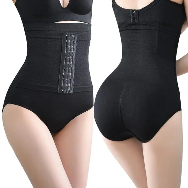 Trending Women Body Shaper Tummy Control Panties High Waist Shaper Pants Seamless Shapewear Postpartum Panties Waist Trainer (FH)(FHW1)(1U31)(1U24)