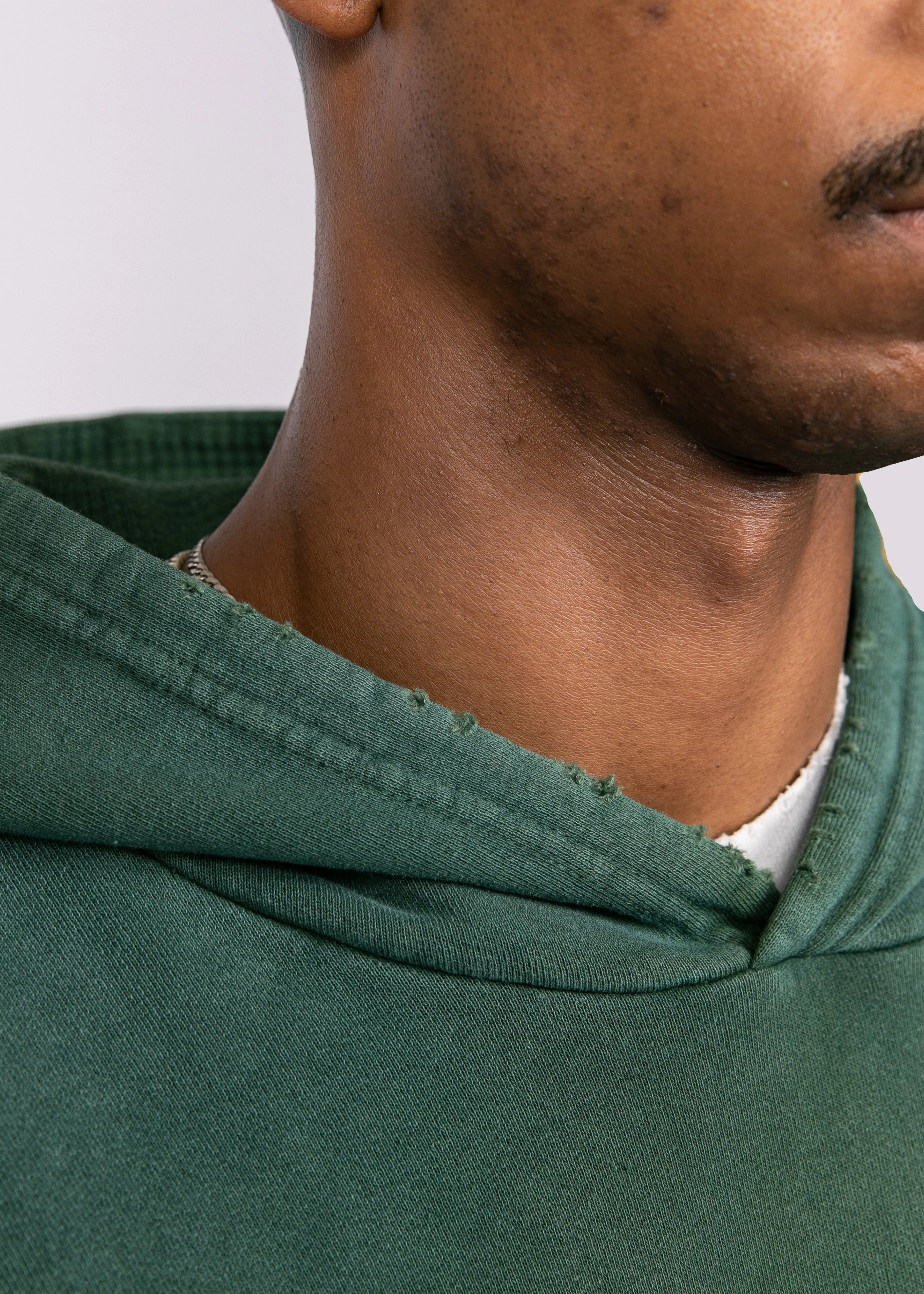 Waffle Hoodie - Hunter Green