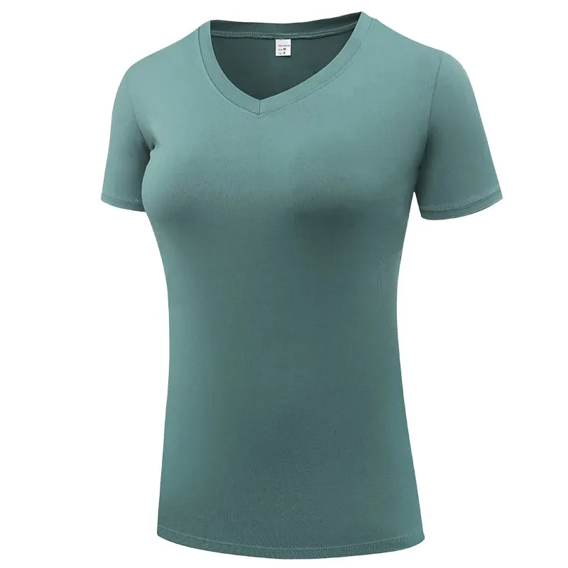 Women's Compression Workout Athletic Running Shirt