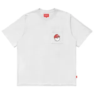 x Coca Cola Spencerian Block Tee White - AW24